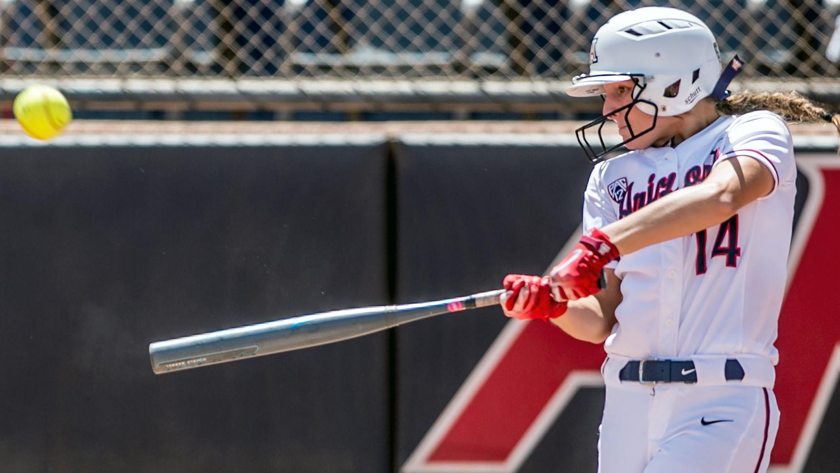 Ivy Davis' grand slam lifts Arizona Wildcats softball team to sweep of Oregon State